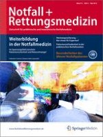 Notfall + Rettungsmedizin 3/2012