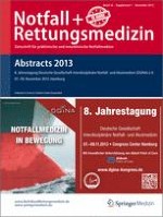 Notfall + Rettungsmedizin 1/2013