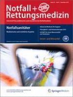 Notfall + Rettungsmedizin 8/2013
