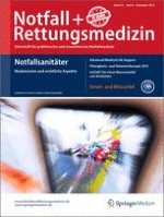 Notfall +  Rettungsmedizin 8/2013