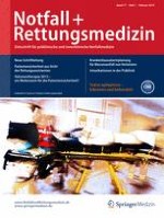 Notfall + Rettungsmedizin 1/2014