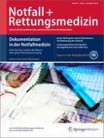 Notfall + Rettungsmedizin 8/2014