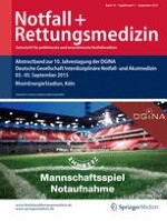 Notfall + Rettungsmedizin 1/2015