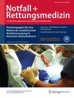 Notfall +  Rettungsmedizin 3/2015