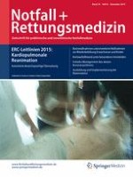 Notfall +  Rettungsmedizin 8/2015