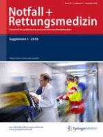 Notfall +  Rettungsmedizin 1/2016