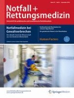 Notfall +  Rettungsmedizin 6/2016