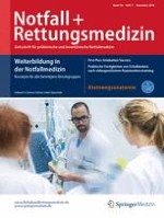 Notfall + Rettungsmedizin 7/2016