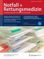 Notfall + Rettungsmedizin 1/2017