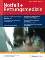 Notfall + Rettungsmedizin 1/2017