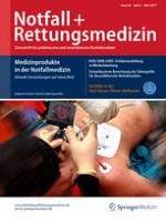 Notfall +  Rettungsmedizin 2/2017