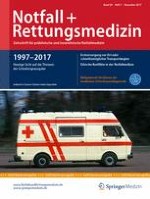 Notfall +  Rettungsmedizin 7/2017