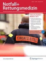 Notfall + Rettungsmedizin 8/2018