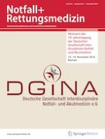 Notfall + Rettungsmedizin 1/2019