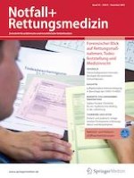 Notfall + Rettungsmedizin 8/2021