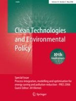 Clean Technologies and Environmental Policy 2/2008