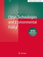 Clean Technologies and Environmental Policy 3/2008