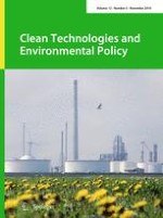 Clean Technologies and Environmental Policy 5/2010