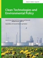 Clean Technologies and Environmental Policy 4/2011