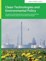 Clean Technologies and Environmental Policy 5/2014