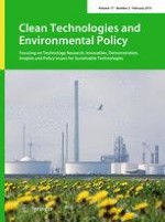 Clean Technologies and Environmental Policy 2/2015