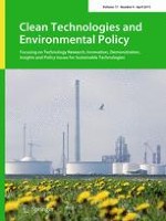 Clean Technologies and Environmental Policy 4/2015