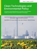 Clean Technologies and Environmental Policy 5/2015