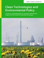 Clean Technologies and Environmental Policy 8/2015