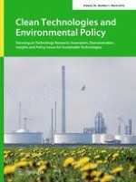Clean Technologies and Environmental Policy 3/2016