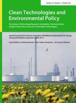Clean Technologies and Environmental Policy 7/2016