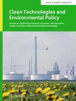 Clean Technologies and Environmental Policy 8/2018
