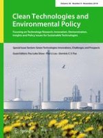 Clean Technologies and Environmental Policy 9/2018