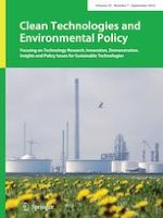Clean Technologies and Environmental Policy 7/2023