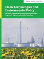 Clean Technologies and Environmental Policy 9/2023
