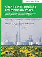 Clean Technologies and Environmental Policy 5/2024