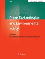 Clean Technologies and Environmental Policy 1/2006