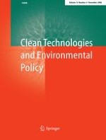 Clean Technologies and Environmental Policy 4/2006