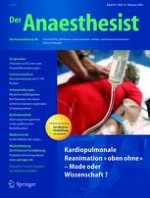 Der Anaesthesist 10/2004