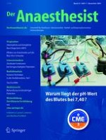 Der Anaesthesist 11/2004