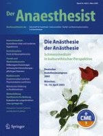 Der Anaesthesist 3/2005