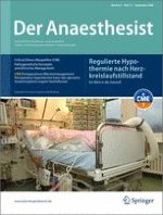 Der Anaesthesist 12/2006