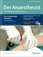Der Anaesthesist 9/2009