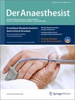 Die Anaesthesiologie 10/2011