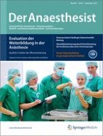 Der Anaesthesist 9/2012
