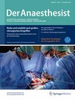 Der Anaesthesist 11/2015