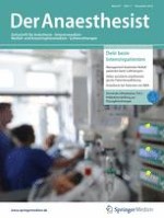Der Anaesthesist 11/2018