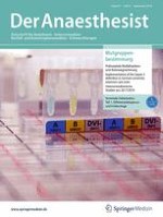 Der Anaesthesist 9/2018
