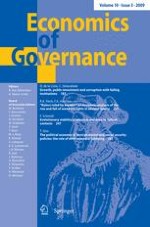 Economics of Governance 3/2009