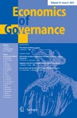 Economics of Governance 4/2013