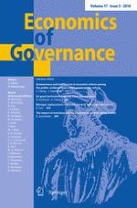 Economics of Governance 3/2016